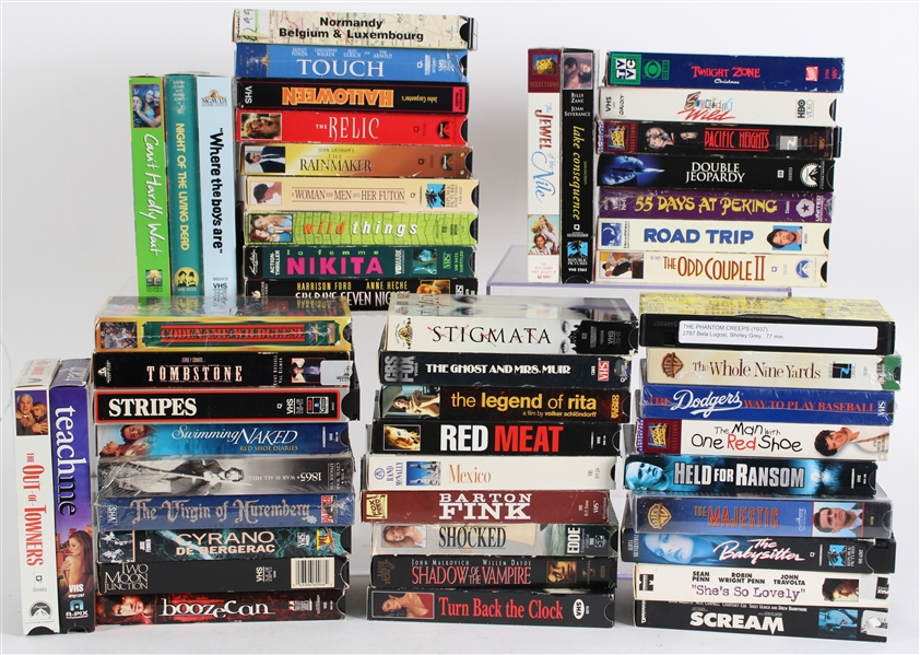 1990s VHS Movie Collection (Lot of 48)