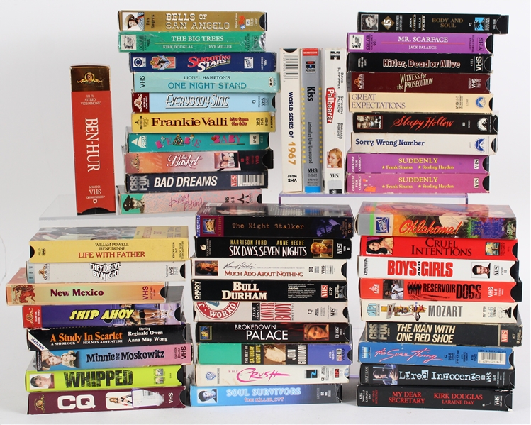 1980s-90s VHS Movie Collection (Lot of 40+) 