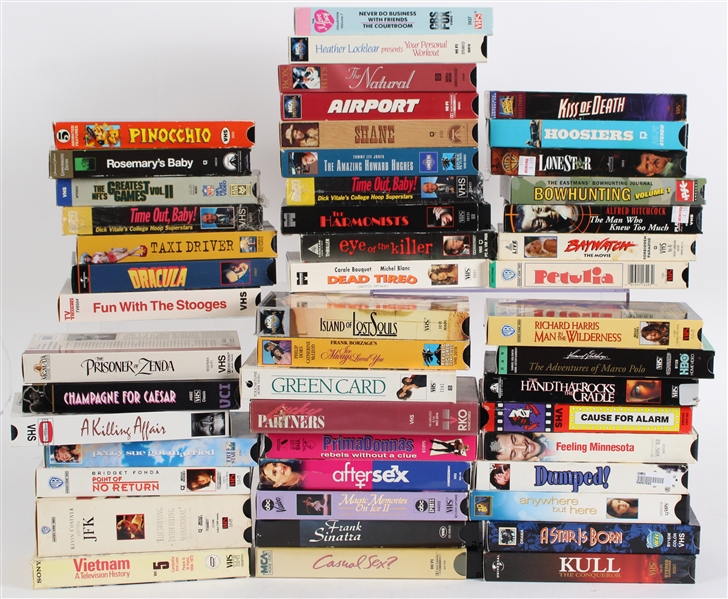 1990s-2000 VHS Movie Collection (Lot of 40+)