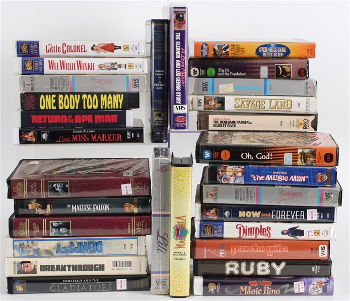 1980s-90s VHS Movie Collection (Lot of 28) 