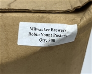 1990s Milwaukee Brewers Snickers Souvenir Batting Helmets, Robin Yount Posters Sealed Box & more (Lot of 300+)