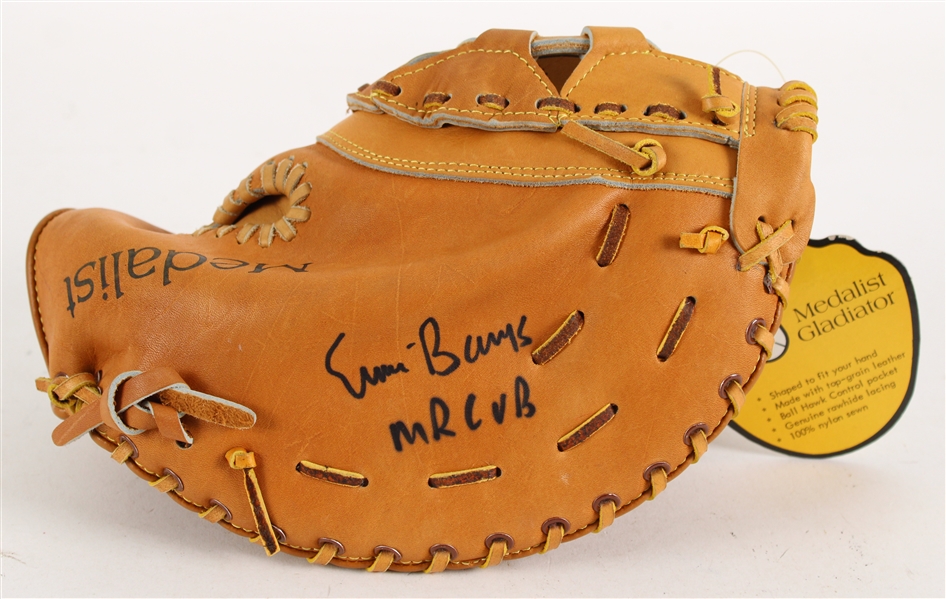 1953-71 Ernie Banks Chicago Cubs Signed Medalist Glove (JSA) 