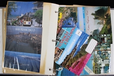 1950s-80s Postcards & State Park Photo Collection (Lot of 3 Binders)