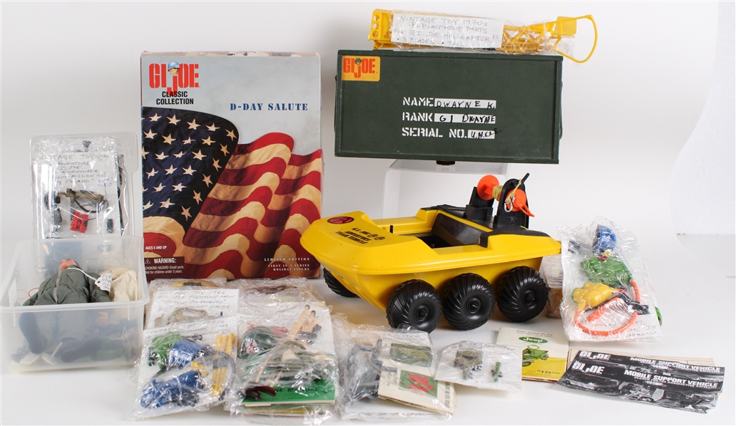 1960s-90s G.I. Joe Action Soldier Toy Collection (Lot of 25+)