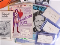 1930s-2000 Miscellaneous Collection w/ Star Wars, Sheet Music, Jordan Basketball & more (Lot of 110+)