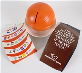 1990s Independence Banks Mini 4 Basketball Bank (MIP Not Sealed)