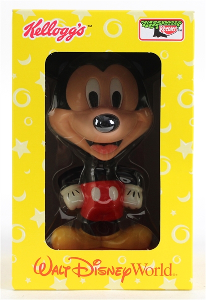 2002 Mickey Mouse Disney 8" Kelloggs Bobble Head MIP