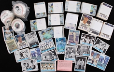 1980s Mickle Mantle Story Trading Cards, Baseballs (Lot of 250+)