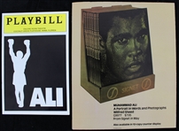 1992 Ali Playbill w/ Portrait in Words and Photographs Fold Out