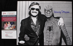 1943-2025 Danny Seagren Signed 8"X10" Spiderman Photo *JSA* 
