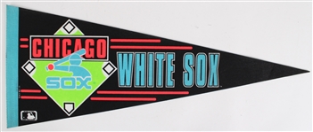 1980s Chicago White Sox Full Size Pennant 
