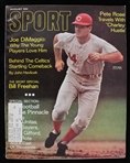 1968 Pete Rose Cincinnati Reds Cover Sport Magazine 