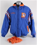 Van Williams Green Hornet Actor Personally Owned Custom Denver Broncos XL Jacket w/ Gloves 