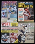 1965-94 Baseball, Sport, Diamond Magazines (Lot of 4)