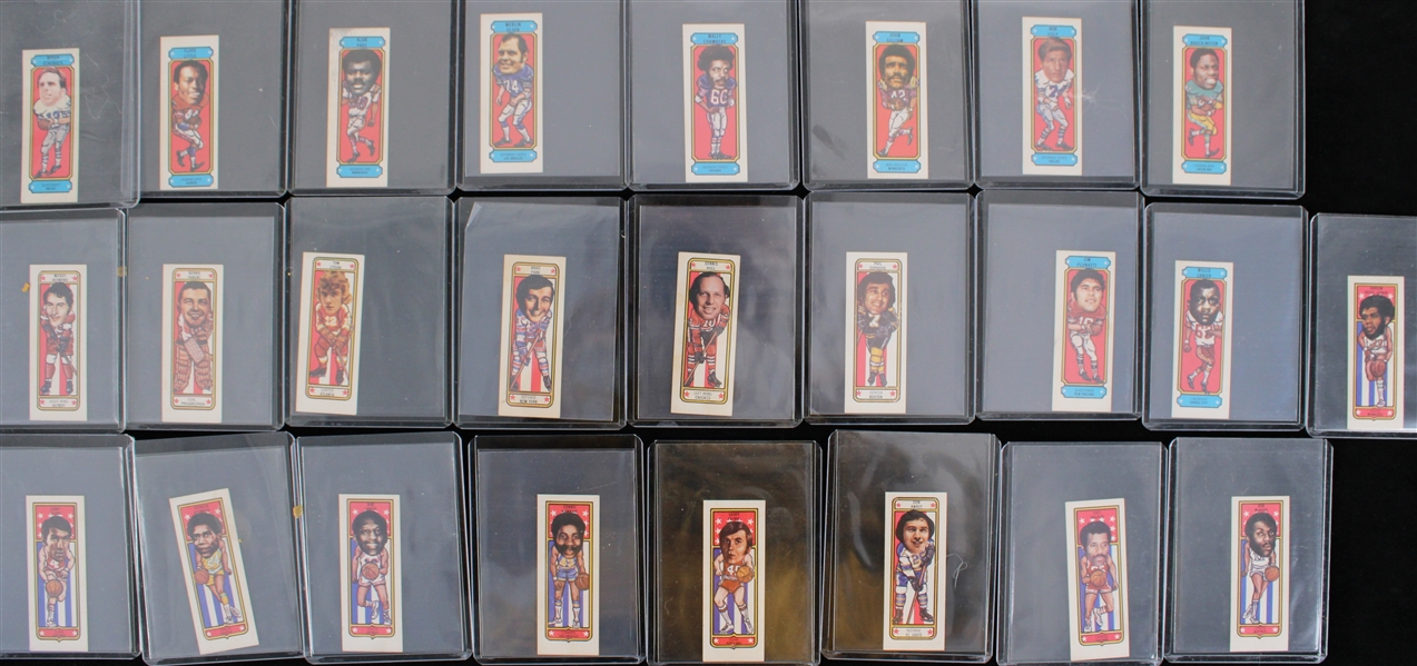 1974-75 Sugar Daddy All Star Sets (Lot of 50) 