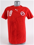 2006 Mauro Lustrinelli Swiss National Team World Cup Jersey (MEARS LOA)