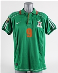 2006 circa Collins Mbesuma Zambia National Team Africa Cup Jersey (MEARS LOA)