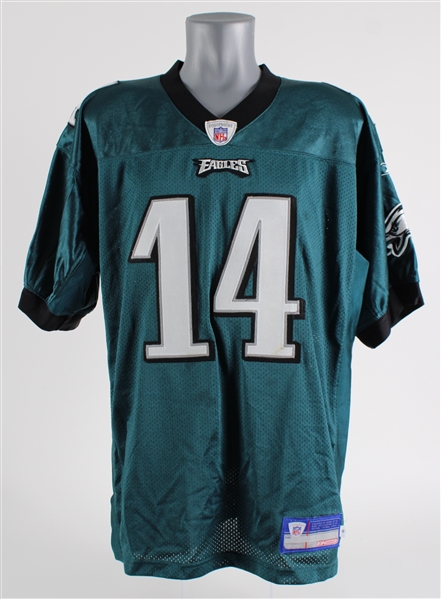 2006 AJ Feeley Philadelphia Eagles Game Jersey (MEARS A5)