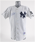 1999 Jose Cardenal New York Yankees Game Worn Signed First Spring Training Home Pinstripe Jersey (Steiner/JSA)