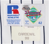 1999 Jose Cardenal New York Yankees Game Worn Signed First Spring Training Home Pinstripe Jersey (Steiner/JSA)