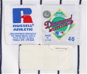 1995 Joe Ausanio New York Yankees Game Worn Home Jersey (Steiner)