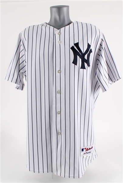 2006 Lee Mazzilli New York Yankees Game Worn Opening Series Home Jersey (Steiner) 