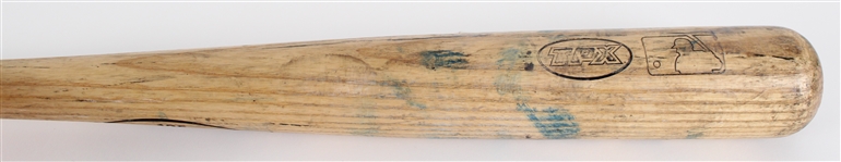 2008 Mike Pelfrey New York Mets Louisville Slugger Player Model Bat (MLB Hologram) 