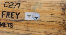 2008 Mike Pelfrey New York Mets Louisville Slugger Player Model Bat (MLB Hologram) 