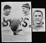 1962 Jim Taylor Green Bay Packers 6"x8" Press Photos (Lot of 2)