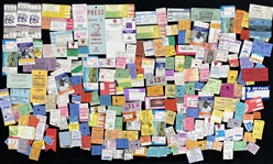 1980s Basketball, Football, Hockey Ticket Stubs & Press Passes (Lot of 200+)