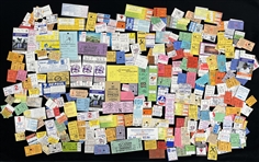 1980s Basketball, Football, Hockey Ticket Stubs & Press Passes (Lot of 200+)