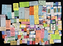 1980s Basketball, Football, Hockey Ticket Stubs & Press Passes (Lot of 200+)