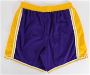 1998 Los Angeles Lakers Trunks attributed to Shaq via 34 written in waistband (MEARS LOA)