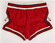 1986-1989 Chicago Bulls Trunks w/ #23 written (MEARS LOA)