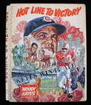 1969 Woody Hayes Ohio State University Hot Line to Victory Signed Book (JSA)