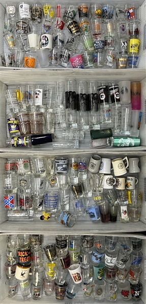 1980s-90s Shot Glass Collection (200+) 