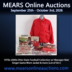 1970s-2000s Ohio State Football Collection w/ Manager Blair Singer Game Worn Jacket & more (Lot of 50+)