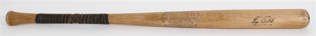 1921-28 circa Ty Cobb Detroit Tigers / Philadelphia Athletics Louisville Slugger Professional Model Bat (MEARS A7)