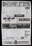 1960s Milwaukee Braves Programs, Ticket Stub, Framed 8x10 Photo (Lot of 3)