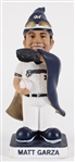 2014-17 Matt Garza Milwaukee Brewers Signed 7" Giveaway Statue (JSA)
