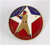 1962 Chicago Cubs All Star Game Press Pin 