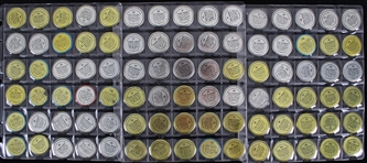 1964 Topps Coins w/ Willie Mays, Hank Aaron, and more (Lot of 135+)