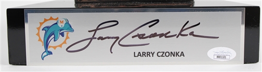 1973 Larry Csonka Super Bowl VII Signed 16.5 Vince Lombardi Trophy *JSA*