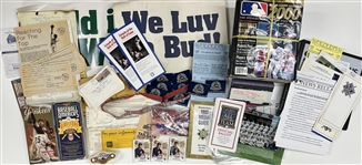 1980s-90s Milwaukee Brewers Collection w/ Media Guides, Paperwork & more (Lot of 800+)