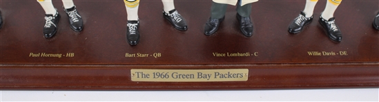1966 Green Bay Packers 6x28 Danbury Mint Figurine Set 