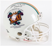 1997 Reggie White & Brett Favre Signed Super Bowl XXXI New Orleans Helmet (JSA) 