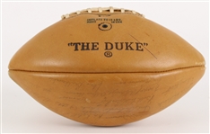 1965 Green Bay Packers Stamped Football 