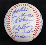 1962 Yogi Berra, Al Kaline & more AL All-Star Wrigley Field Multi-Signed Baseball w/ Original Box (JSA) 