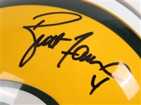 1992-2007 Brett Favre Green Bay Packers Signed Helmet (JSA) 