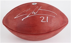 2011 Charles Woodson Green Bay Packers Signed Super Bowl XLV Football (JSA) 